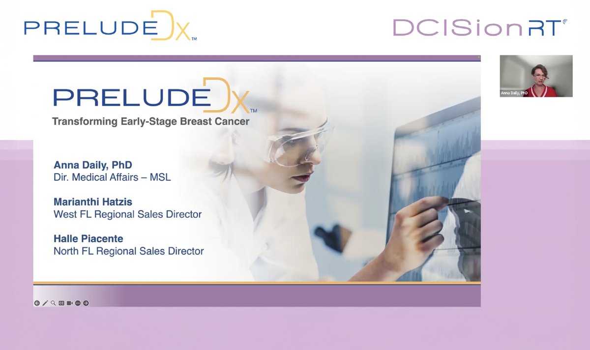 Our new on-demand webinar, Increasing Confidence and Alleviating Fear with DCISionRT, is now available.
Explore the research, clinical application, and patient experience behind DCISionRT.
Watch here: bit.ly/47BIXx6
#DCIS #DCISionRT #Oncology #PrecisionMedicine #Webinar