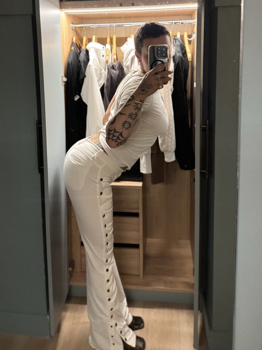 All white fits 🤝 me