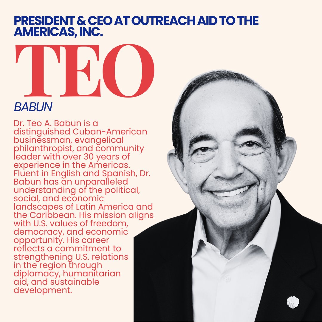 ASCECuba's tweet image. ASCE’s annual conference is happening this Friday and Saturday! In the lead-up to the event, we’re excited to highlight our speakers and featured panelists. Keep an eye out this week for posts showcasing our distinguished lineup. Register at: ascecuba.regfox.com/asce-cuba-annu…
