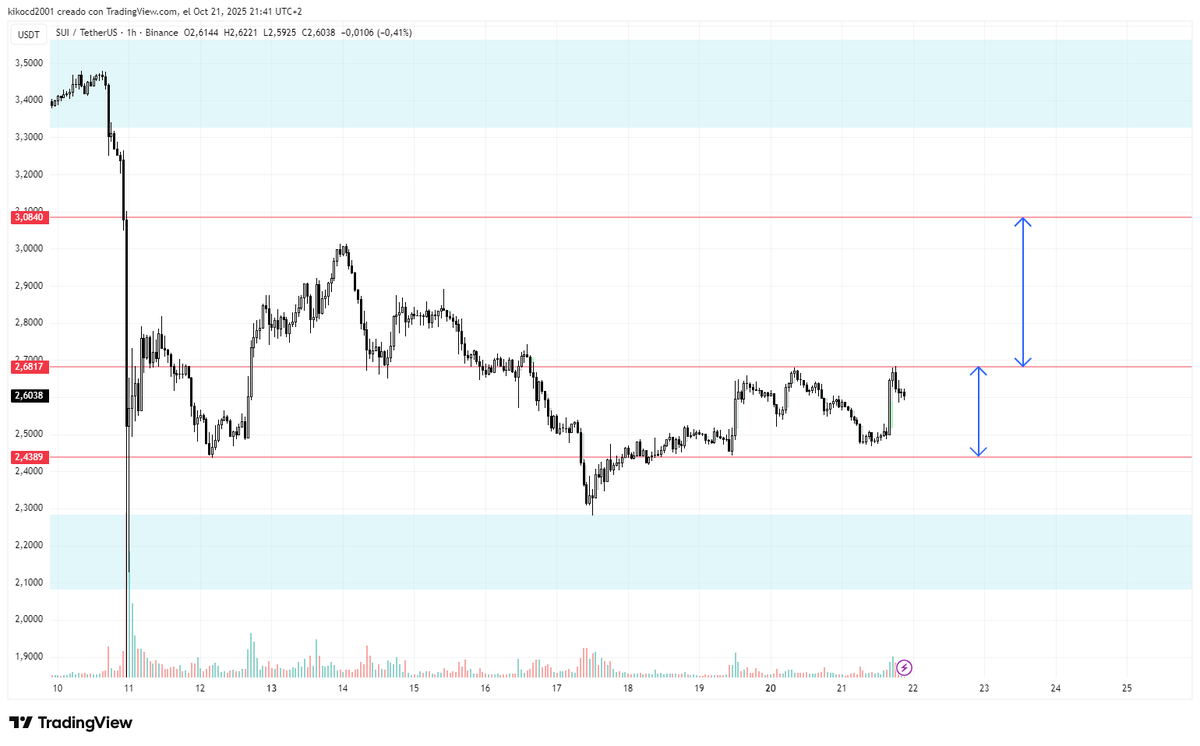 zaid_cripto's tweet photo. En horario veo estos rangos en $SUI que se deben jugar paso a paso. https://t.co/81PccTdO07