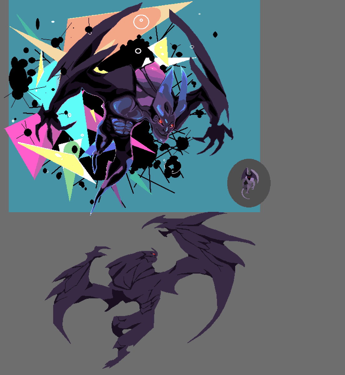 diaspixels's tweet photo. (WIP) I’m working on a new enemy character design. Here’s how it’s looking so far. I’d love to hear your thoughts!

#ドット絵 #pixelart #digitalart https://t.co/srqa9IUP3s