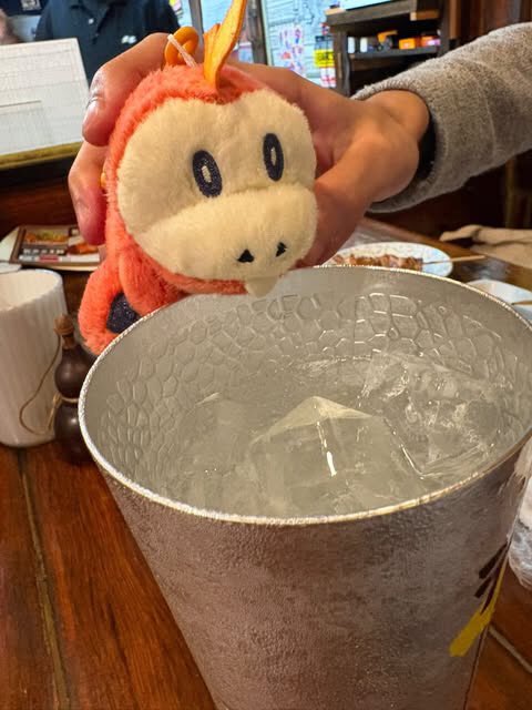 レモンサワー飲むホゲータ