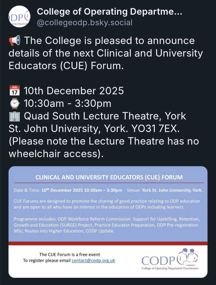 Bill Kilvington 💙 FCODP, FRCA tweet media