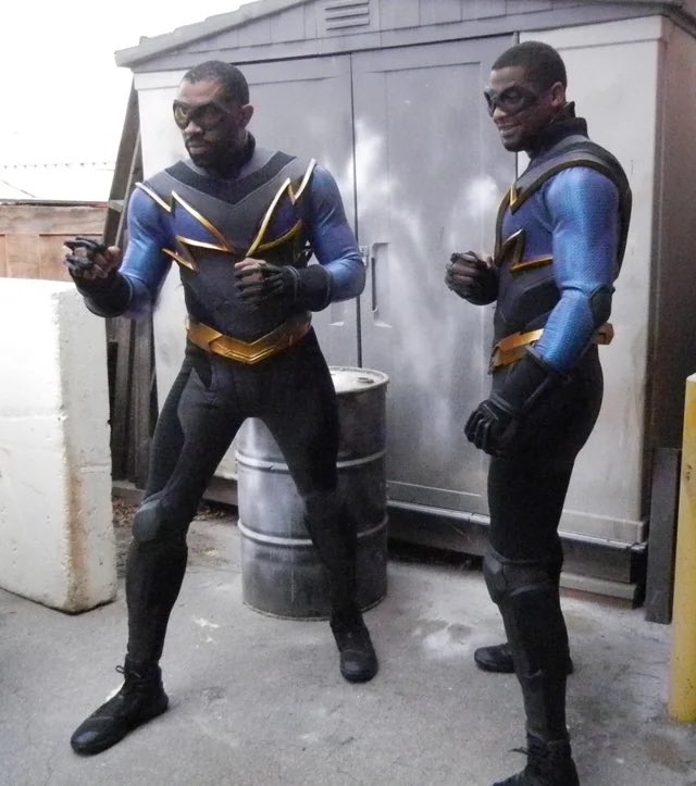 I think about about the flashback black lightning suit a lot.