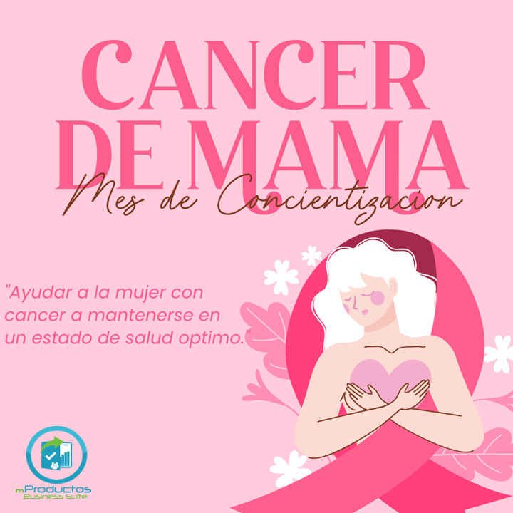 Octubre, mes de la lucha contra el cáncer de mama.

#tocate #canderdemama #mesrosa