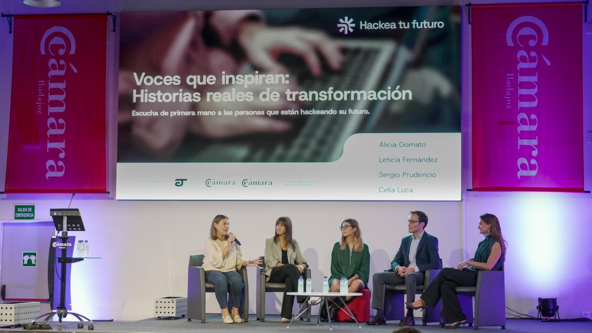 CamaradeBadajoz's tweet image. Extremadura impulsa el talento digital con la formación de más de 600 personas a través del programa Hackea tu Futuro 💥

camarabadajoz.es/es/noticia/ext…

#TalentoDigital #Extremadura  @econoempleoEXT
