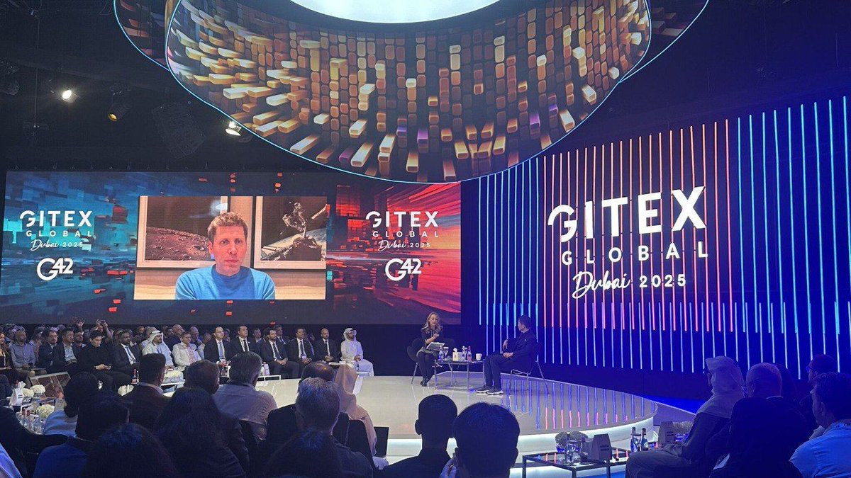 Mikhailov_Dim's tweet image. “Think an unthinkable. Limitless ambitions.” — Sam Altman, GITEX Global 2025

AI isn’t a tool anymore — it’s the new infrastructure.

The only question left: when machines outthink us…
who’s still paying the electricity bill?