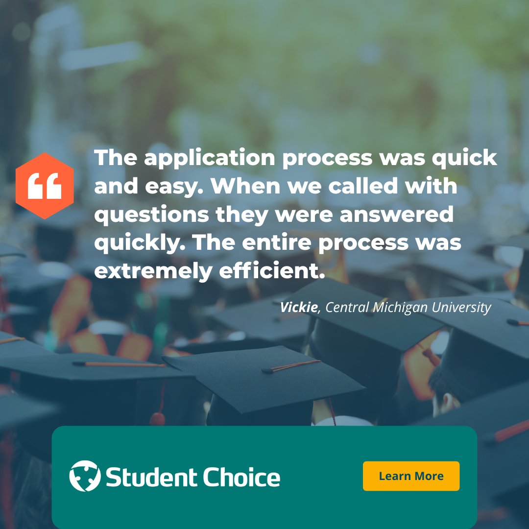 ✅ Quick.
✅ Simple.
✅ Credit union easy.
Apply today and see why borrowers love the experience. studentchoice.org