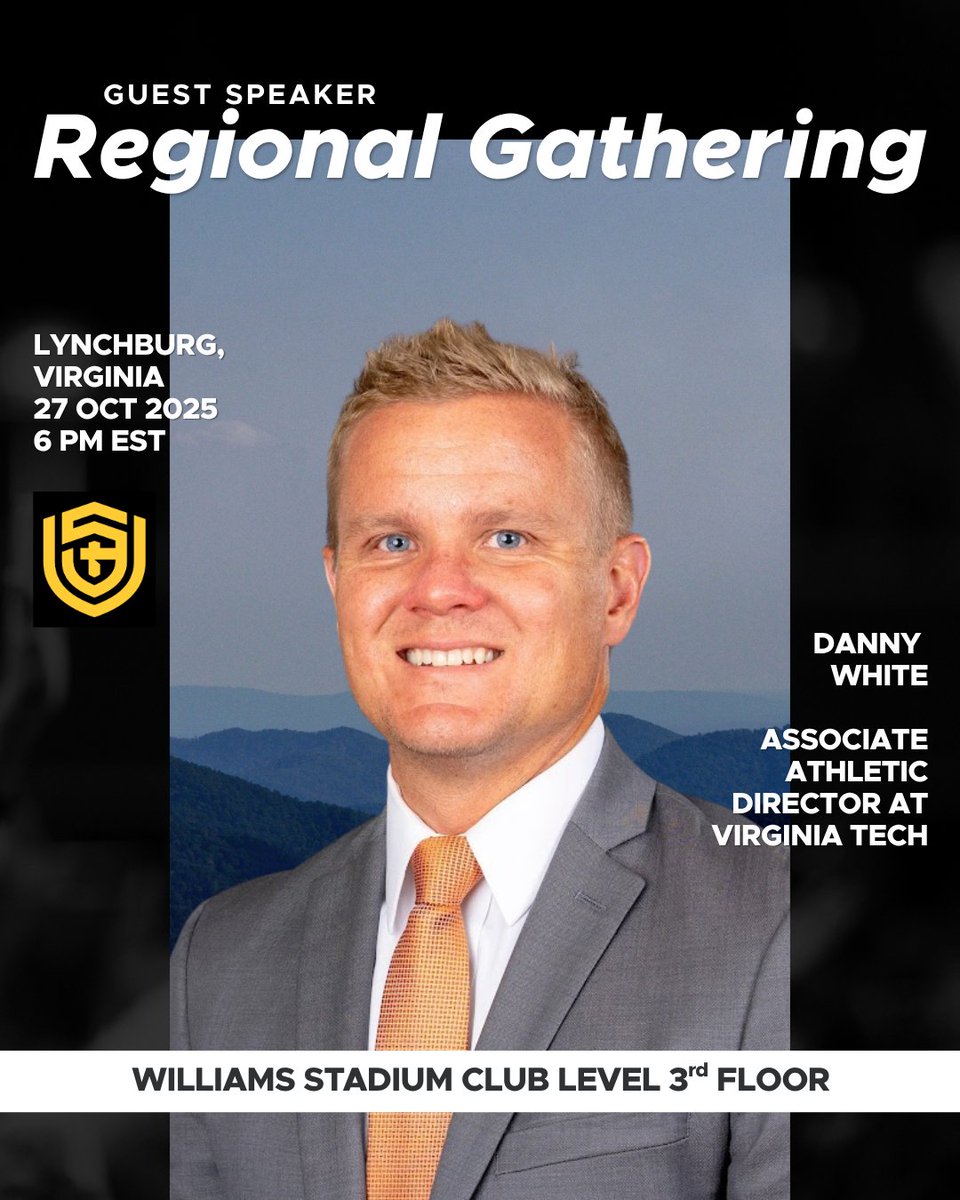There's still time to register for the Lynchburg, VA, Regional Gathering! 
⁠
Join us for an evening of fellowship, an encouraging message from Danny White, Executive Associate Athletic Director at Virginia Tech, a free meal &amp; more. 

🔗uncommonsg.org/regional-gathe…