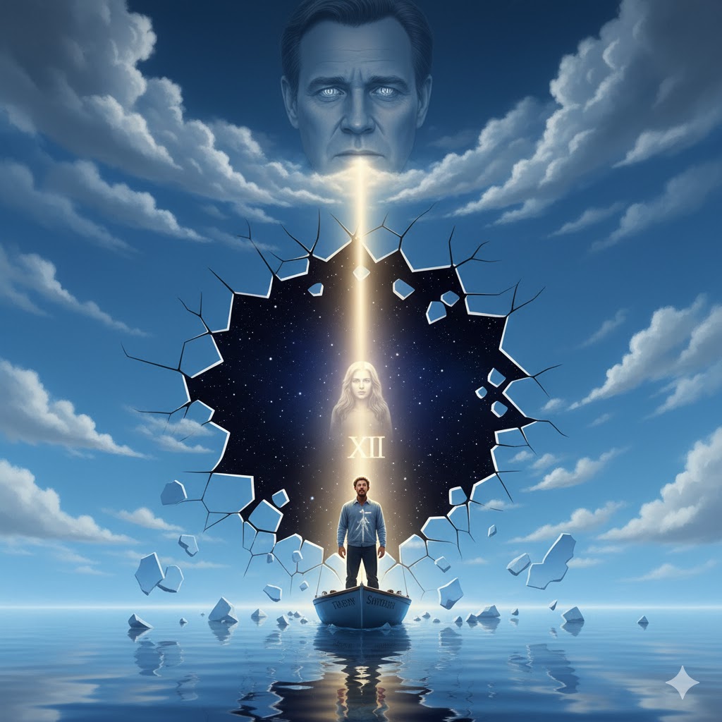 DecodingTheStrm's tweet image. The Truman Gnosis – A Blueprint for Escaping the Construct

In the grand library of Gnostic parables, no text speaks to our current moment with more clarity and power than The Truman Show. It is the ultimate allegory for the Great Awakening, the story of the &quot;True Man&quot; (Truman)…