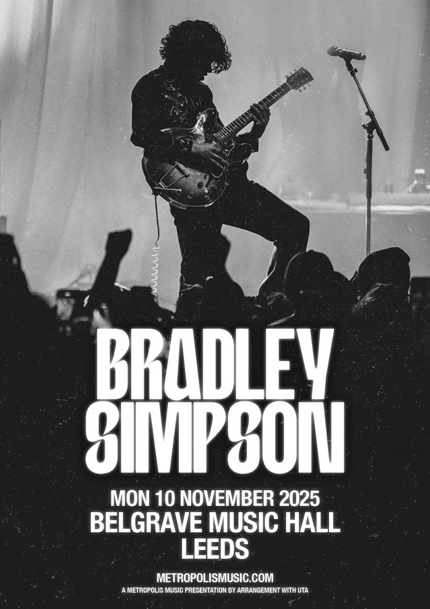 Leedsleedsleeds, VERY excited to be doing a little show in a couple of weeks, feels like we haven’t played a full set in a while so I can’t wait to see you all. Maybe some new songs, definitely some abba, pre sale tomorrow and on sale Friday pals xx