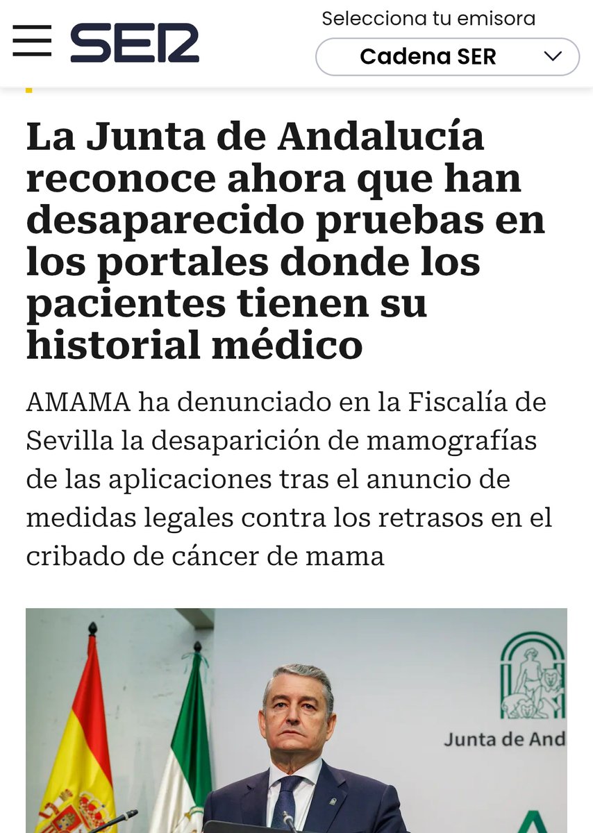 2 horas entre estas dos noticias.

Tremendo lo del Gobierno de Moreno Bonilla 👇