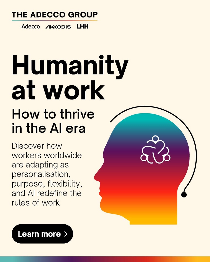 fmdomene's tweet image. NUEVO INFORME &quot;Humanity at Work. ¡Cómo prosperar en la era de la IA&quot; ya está disponible!

Descarga el informe y descubre cómo preparar a tu organización para los retos del futuro del trabajo bit.ly/4nM0Qiy 

🌐 #FutureOfWork #WorkforceOfTheFuture