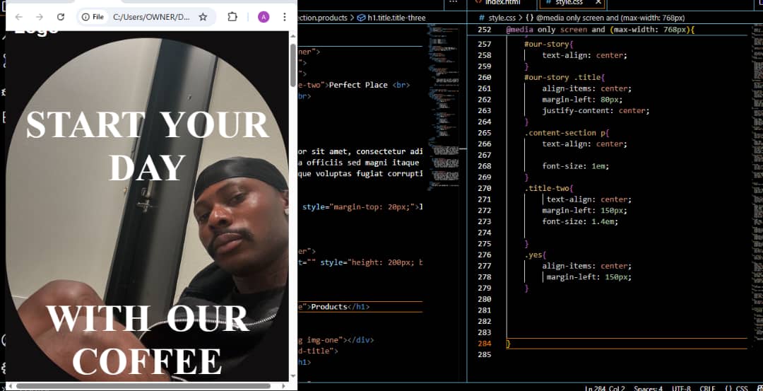 he_is_rashmon's tweet image. Just finished building this landing page ✨
Didn’t even have the right assets so I used an Asake pic instead 😂
Been on a streak lately, building different landing pages to sharpen my frontend flow. #javascriptlearning
#Website