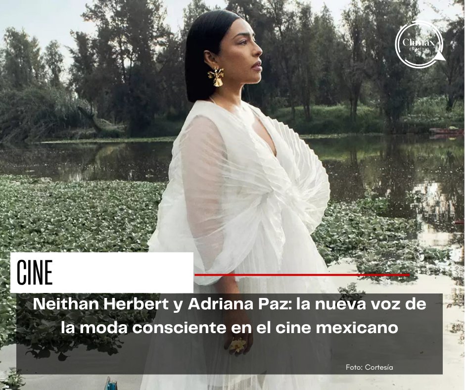 ClimaxEnMedio's tweet image. ¡La moda es activismo! ♻️ La actriz @AdrianaPazz y el diseñador Neithan Herbert están rompiendo estereotipos. 

Su colaboración es un manifiesto: reutilizar prendas es un mensaje contra la fast fashion. 

#ModaÉtica #AlfombrasVerdes #CinemaPlaneta

climaxenmedio.press/neithan-herber…