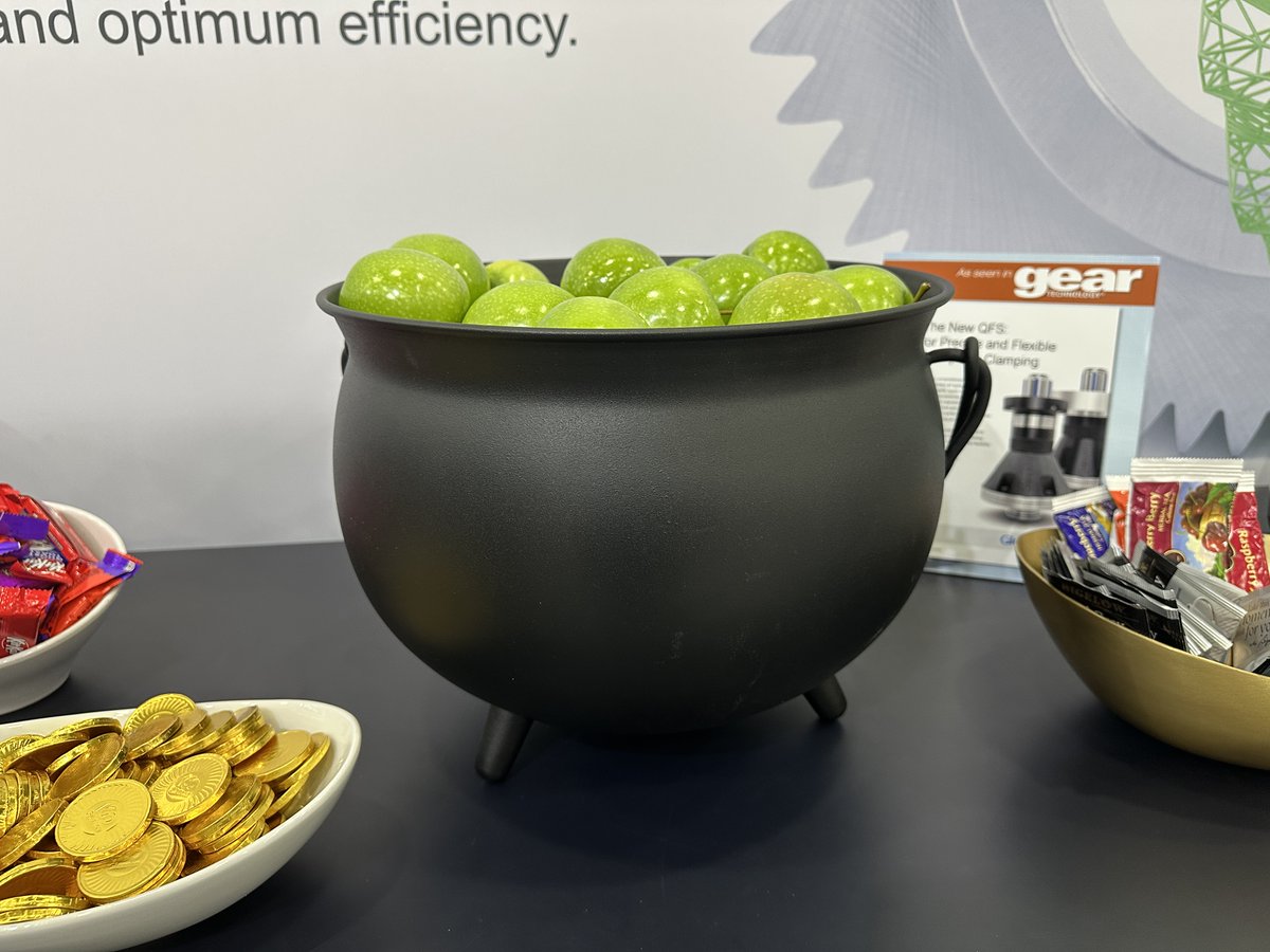 Gleasontweets's tweet image. Something’s brewing at the Gleason Booth 529 at MPT2025 in Detroit. It’s not magic, it’s love for high-precision and passion for innovation: gleason.com/mpt2025

#gleason #geartechnology #kisssoft #geardesign # gearmanufacturing #gearmetrology #almosthalloween
