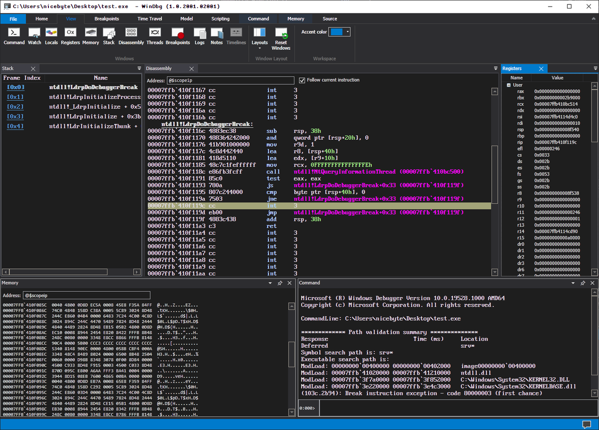 5mukx's tweet image. Let's Learn x86-64 Assembly Series - Setup & Metaprogramming in Flat Assembler
gpfault.net/posts/asm-tut-…
gpfault.net/posts/asm-tut-…
#assembly #windows