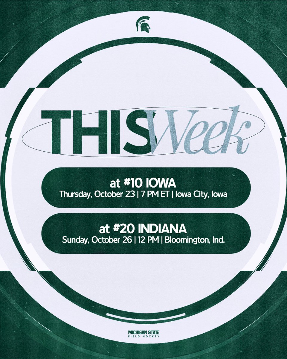 Hitting the road for two ranked match-ups this week!