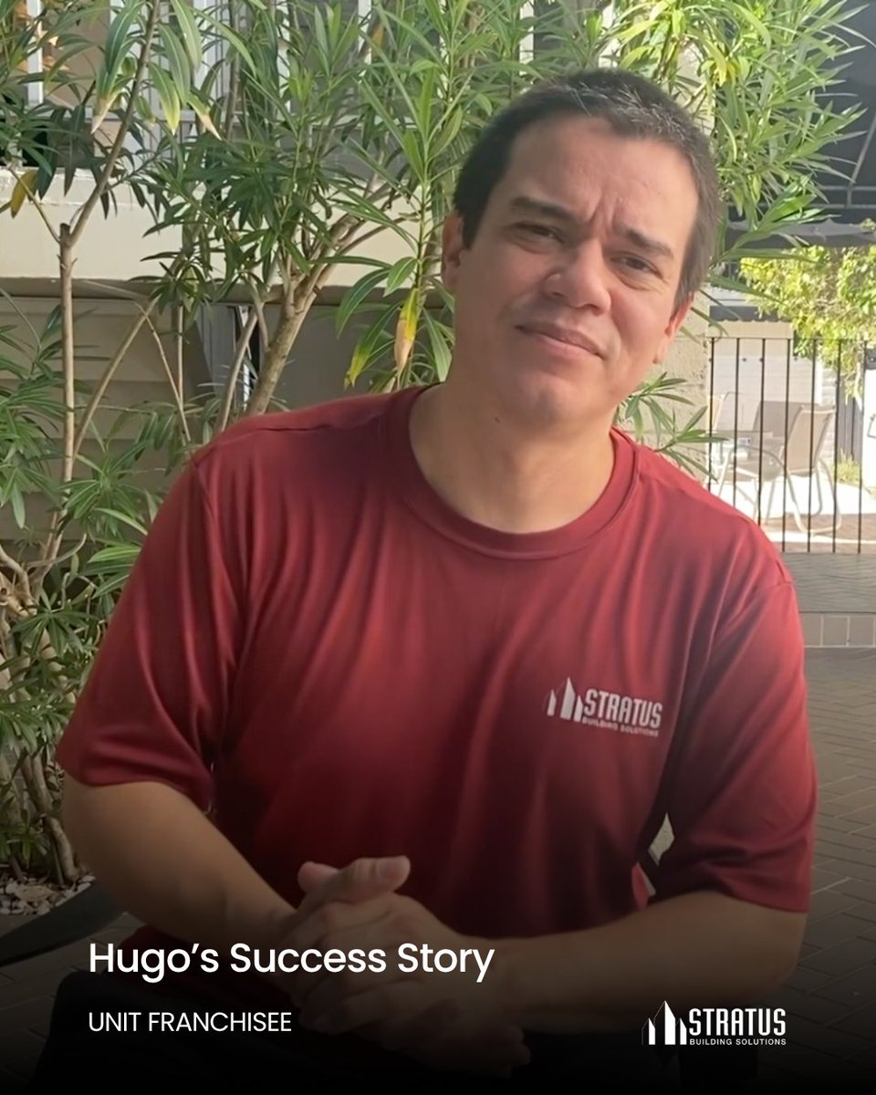 Hugo started with 4 accounts. One year later, he has 11. 🚀
With Stratus handling contracts + admin, he delivers great cleaning + happy clients—fueling his growth. 🙌
👉 Learn more: hubs.la/Q03NKytD0

#StratusFranchise #FranchiseSuccess