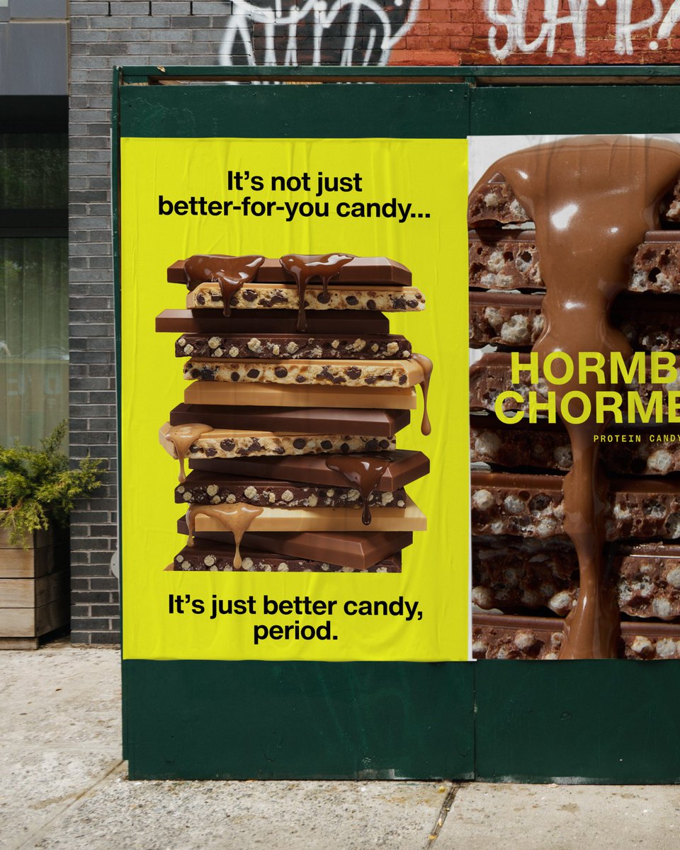 creamy, crunchy, chocolatey protein candy