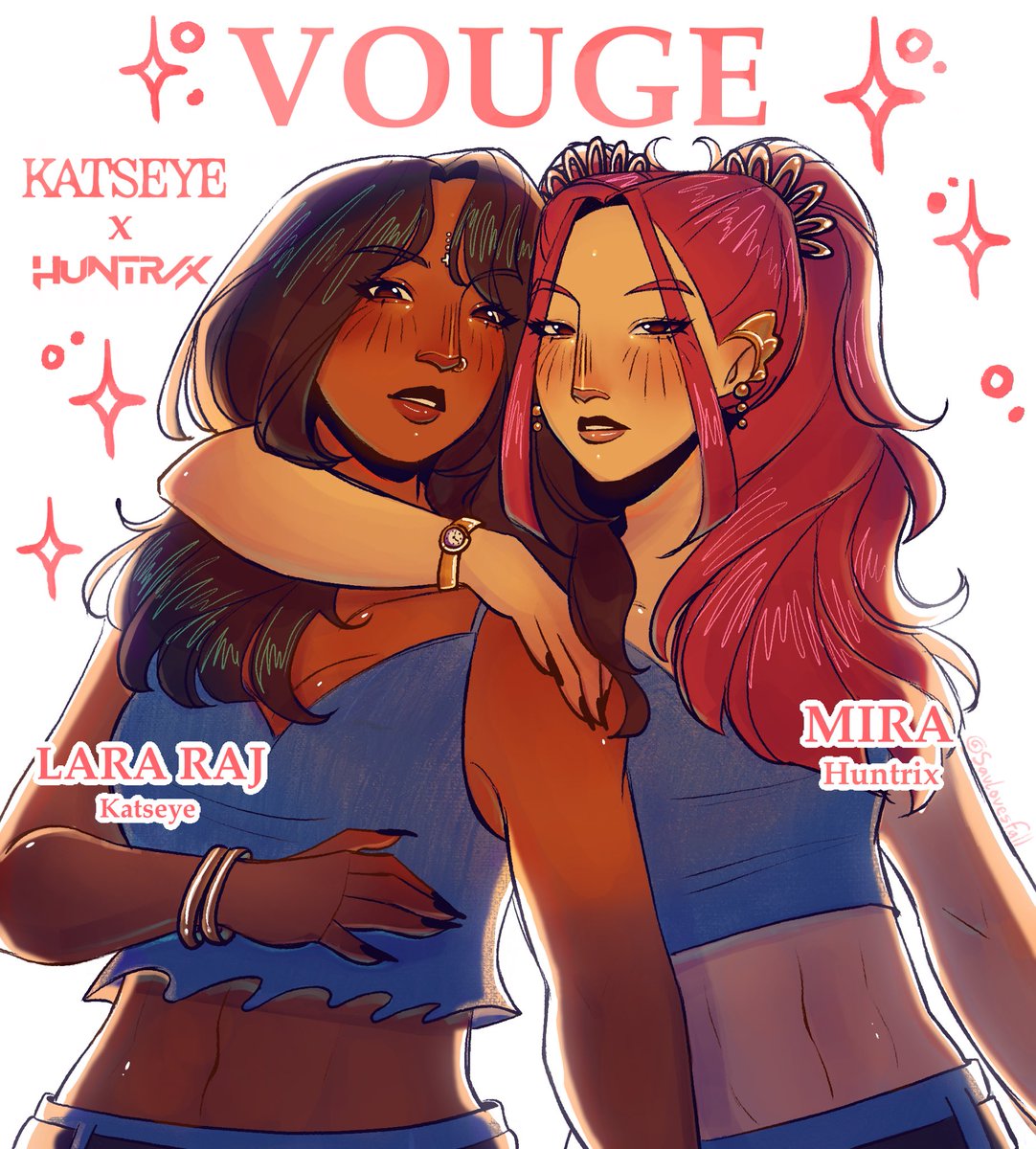 #KATSEYE X #HUNTRIX WHEN? 💗✨💫