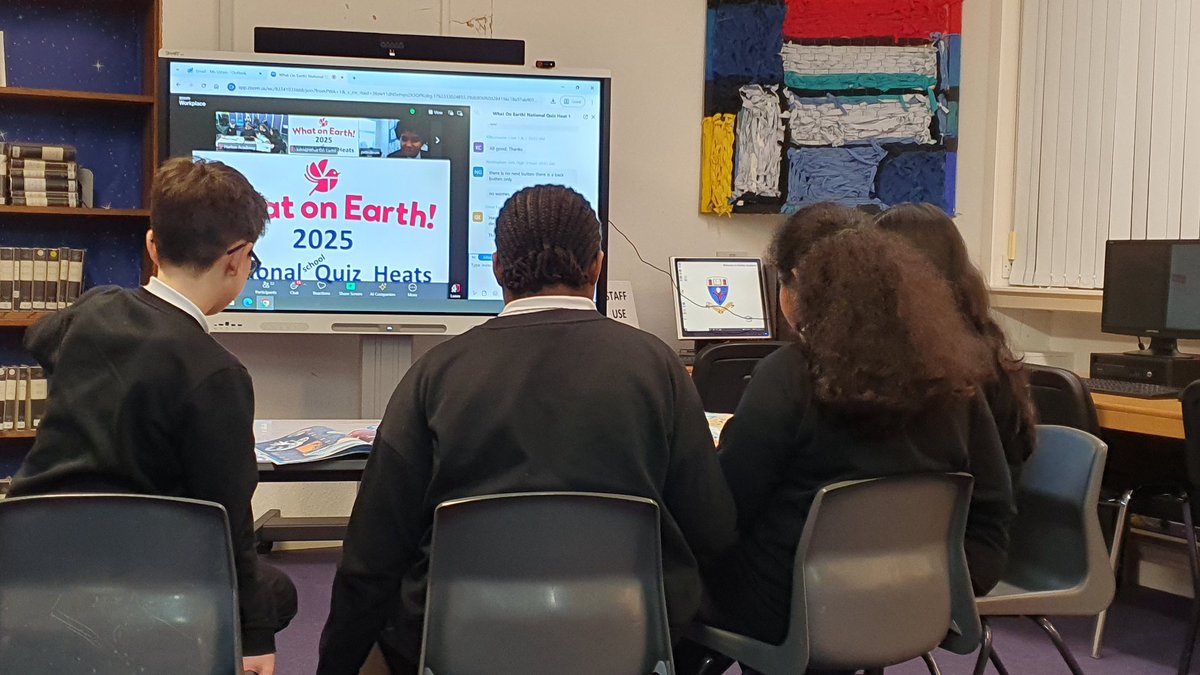 It's all go in the library today! Our quizzers are taking part in a heat for the <a href="/WhatonEarth_Mag/">What on Earth! Magazine</a> quiz 2025 😊 <a href="/harlaw_academy/">Harlaw Academy</a> #factsarefun