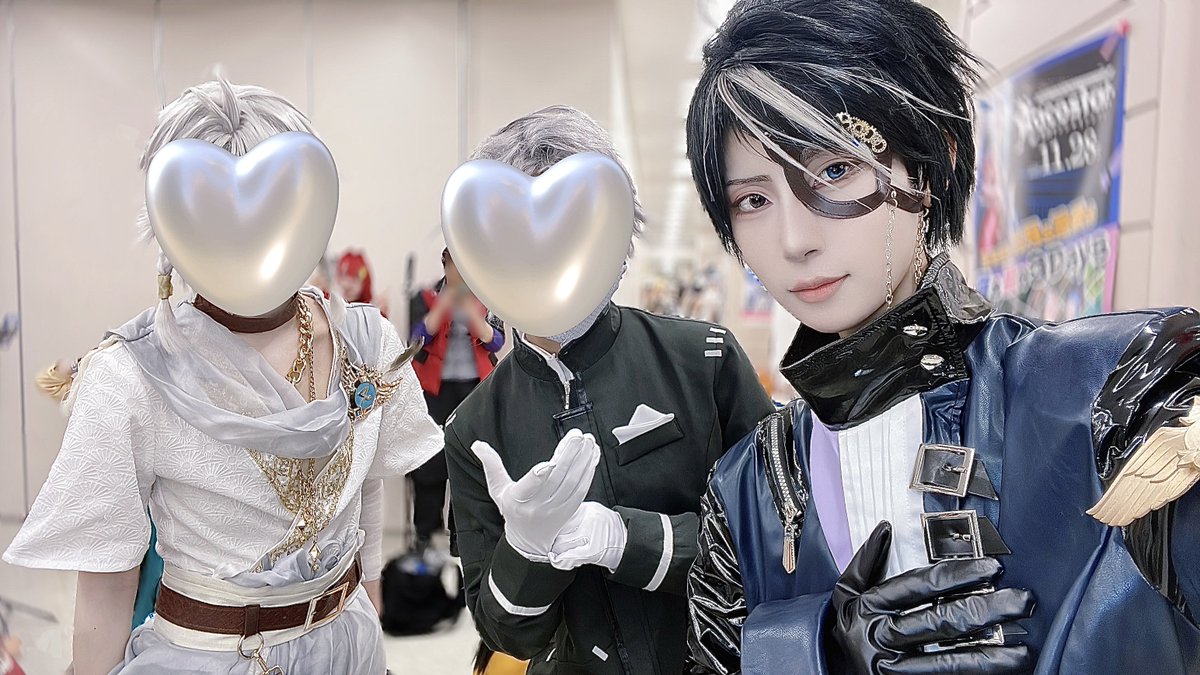 ohanasyoku's tweet photo. 第五人格 コスプレ
-------------------
漆黑にさまよう者
THE DARK WANDERER
占い師.ノワール
-------------------
#IdentityV #IDV #identityvcos
#EliClark #Noir #TruthandInference https://t.co/2F6NanKGQA