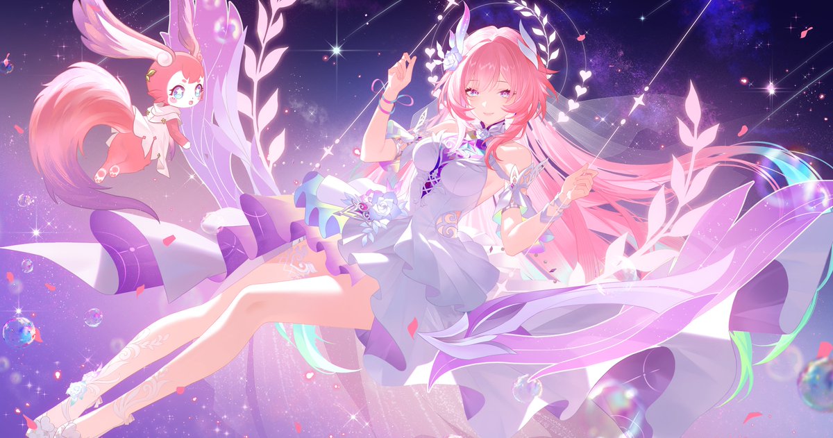 dizzyseagull_'s tweet photo. Let's write the final verse together, Trailblazer!💍💍💍#HonkaiStarRail #Cyrene https://t.co/EeGQ70KpsX