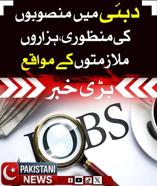 Pakistani_ne25's tweet image. دبئی میں مختلف ترقیاتی منصوبوں کی منظوری دی گئی ہے جس سے نہ صرف شہر کی انفراسٹرکچر کی ترقی ہوگی بلکہ ہزاروں افراد کے لیے روزگار کے مواقع بھی پیدا ہوں گے۔ یہ اقدامات اقتصادی ترقی اور سرمایہ کاری کے فروغ میں اہم کردار ادا کریں گے۔
#DubaiProjects #JobOpportunities #EconomicGrowth