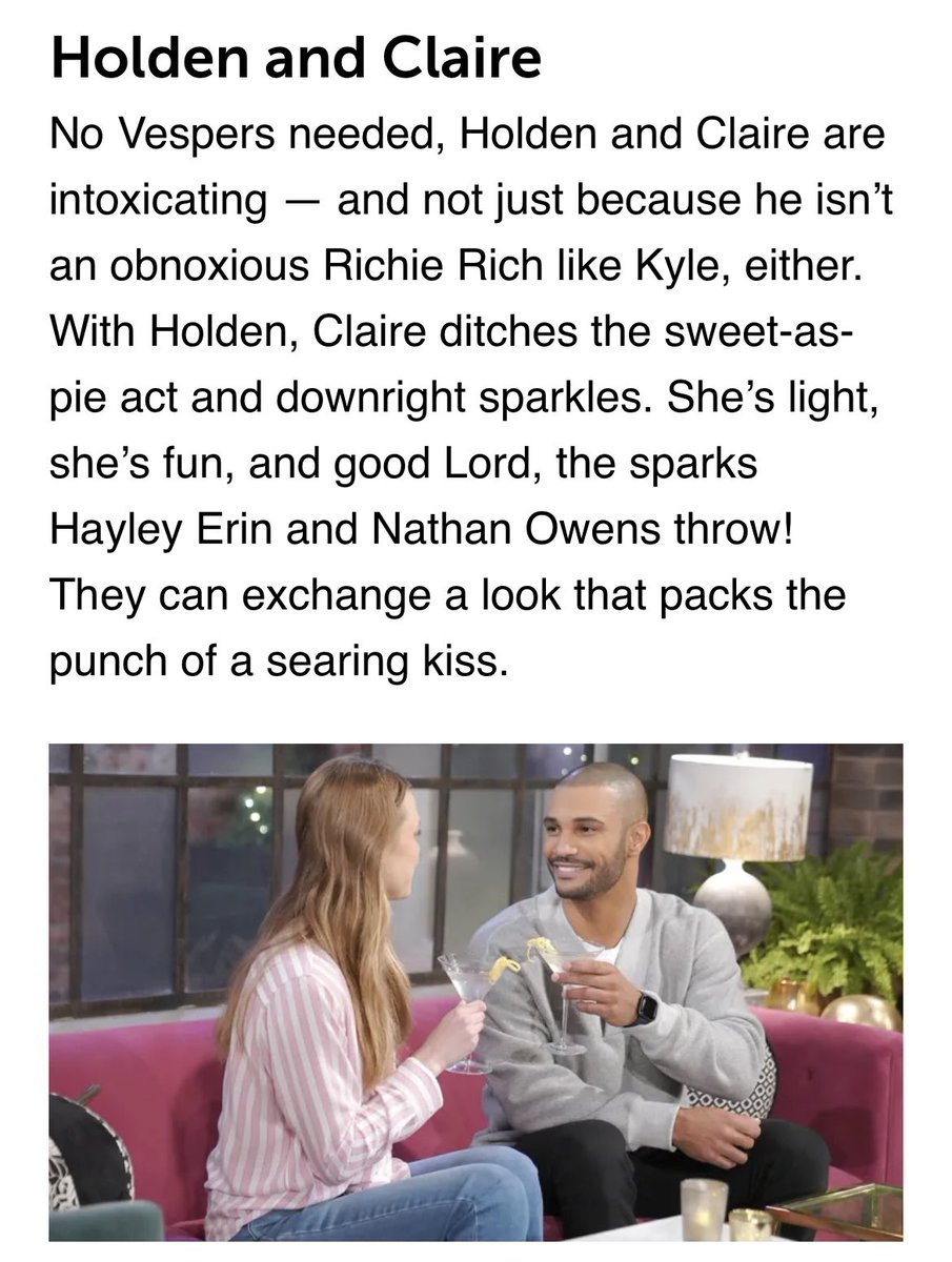 holdenandclaire's tweet image. #Colden #YR