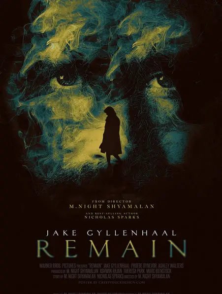 Poster teaser pour #Remain, le prochain film de M. Night Shyamalan.