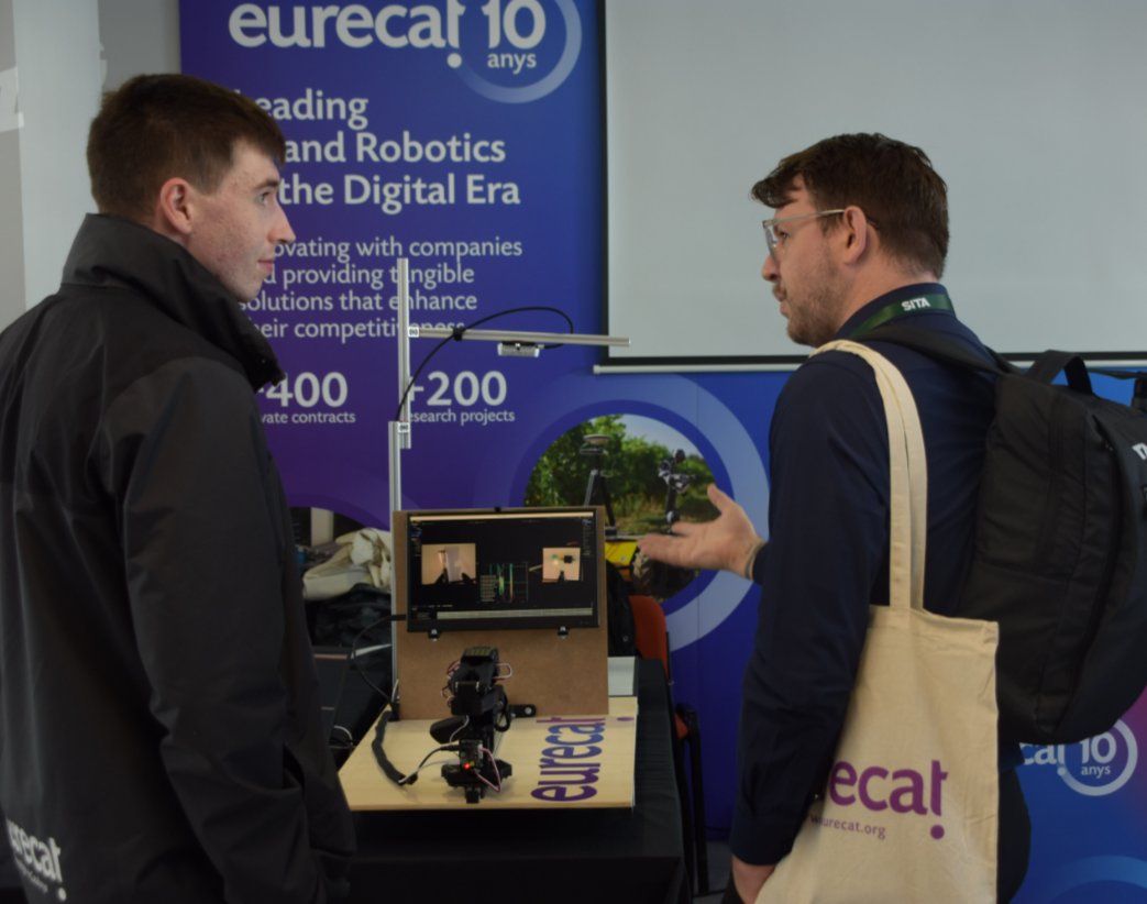rosconspain's tweet image. 🤖 ¡No te pierdas los stands en #ROSConES2025!
Descubre demos, proyectos y charla con los equipos que impulsan la robótica en España 🇪🇸
Pásate por el stand de @Eurecat_news y conoce sus últimas innovaciones en manipulación, razonamiento y navegación robot💡