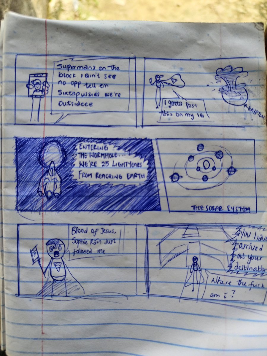 LucidSznnn's tweet image. I just found this silly stickman comic I made last year 😭 what the hell was I thinking