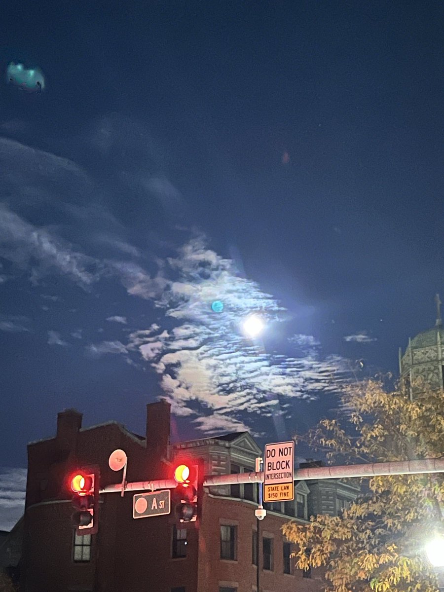 I AIM AT THE MOON AND GET MY HOWL ON