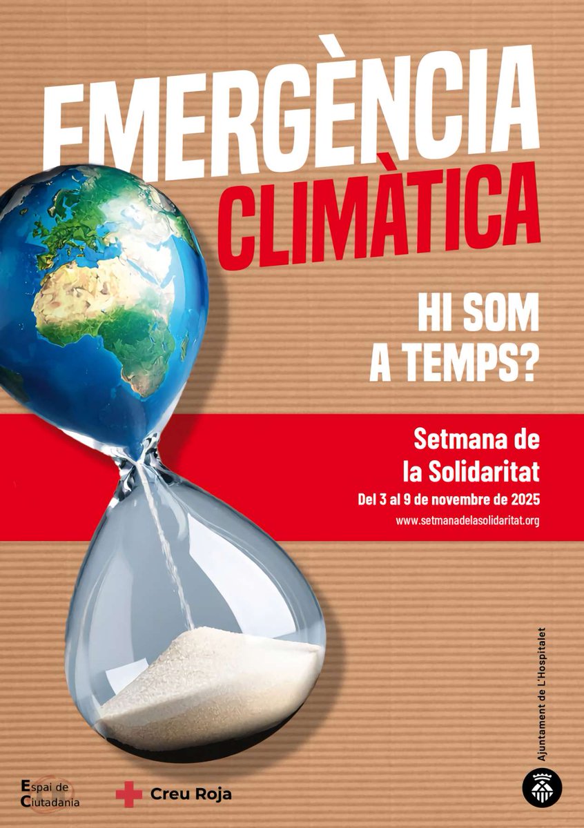 Una reflexió compartida: encara hi som a temps d'aturar el canvi climàtic? Actuació del grup de teatre Jove PlaTea per recordar-nos que cal aplegar esforços i posar-s'hi mans a l'obra. <a href="/Pla_Tea/">PlaTea Teatre Jove</a> 
#SolidàriesLH
#SetmanadeLaSolidaritatdeLHospitalet