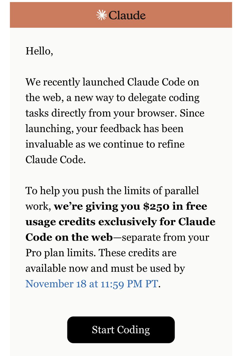 palamut62's tweet image. The gift card credit has arrived
#Claude 
#claude_code