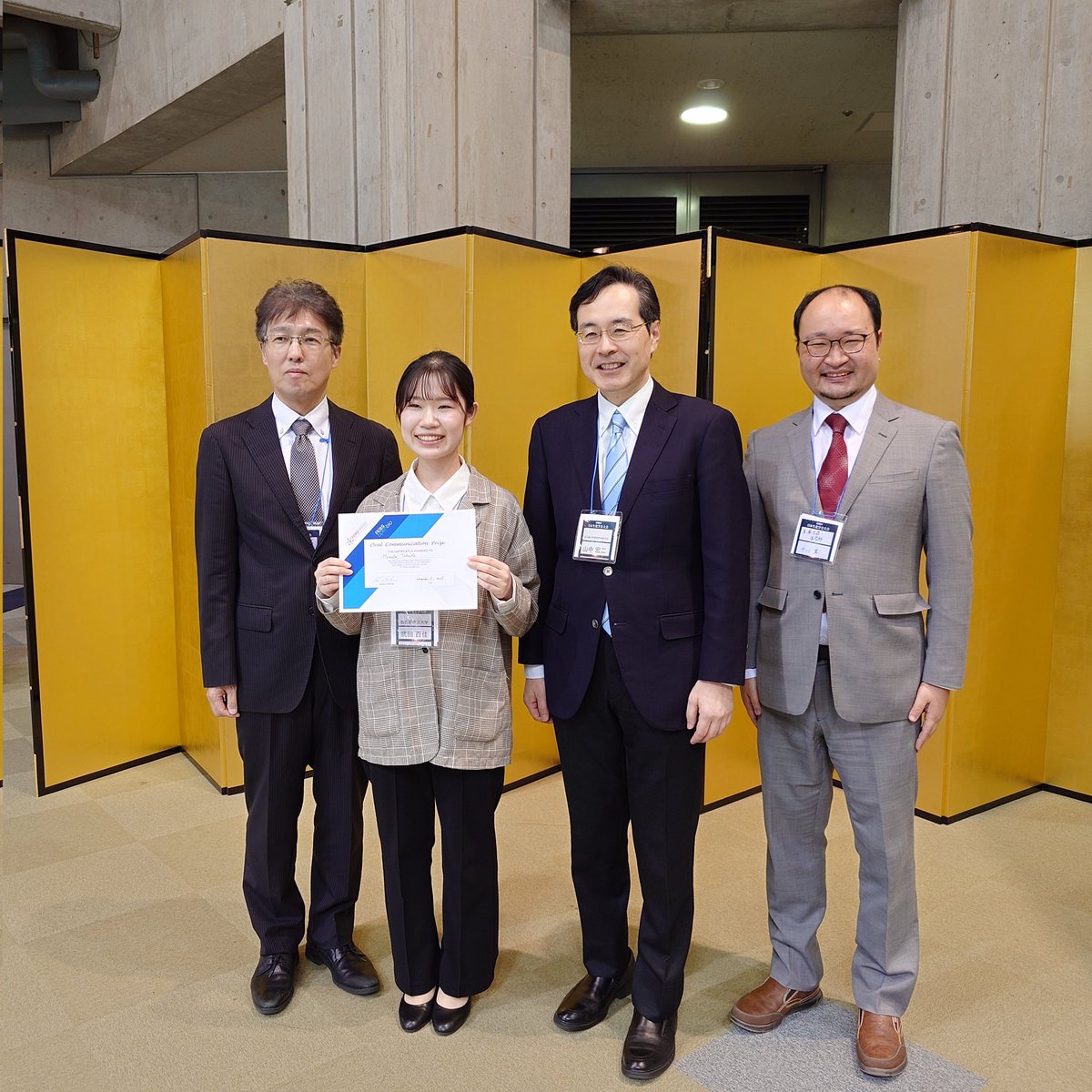 jbs_seikagaku's tweet image. FEBS OPEN BIO口頭発表賞
#第98回日本生化学会大会