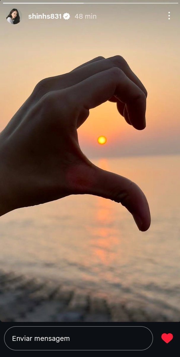 Bom dia ! Com atualização da Hae Sun em seu story no ig ☀️✨ 

#ShinHaeSun