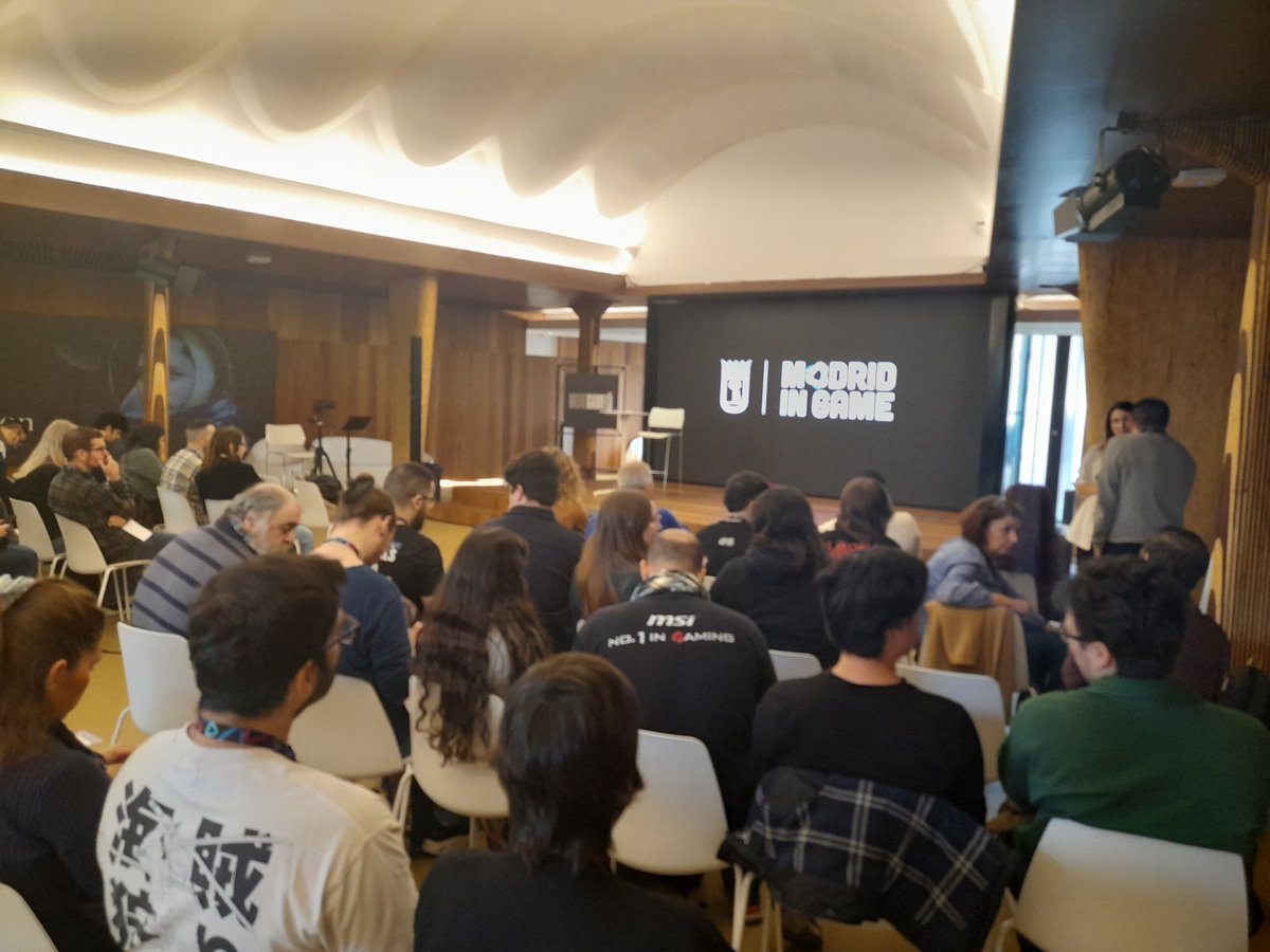 TwistedHouseDev's tweet image. Kicking off the new batch at @MadridinGame 😊