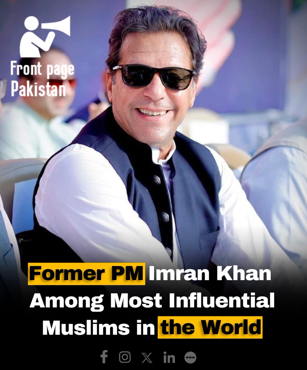 FrontPak9's tweet image. The Royal, Islamic, Strategic, Studies, Centre, (Jordan) has released, its list, of the 500 Most, Influential, Muslims, for 2025.

#ImranKhan #mostinfluential #released #report #PTI #islmaic #jordan