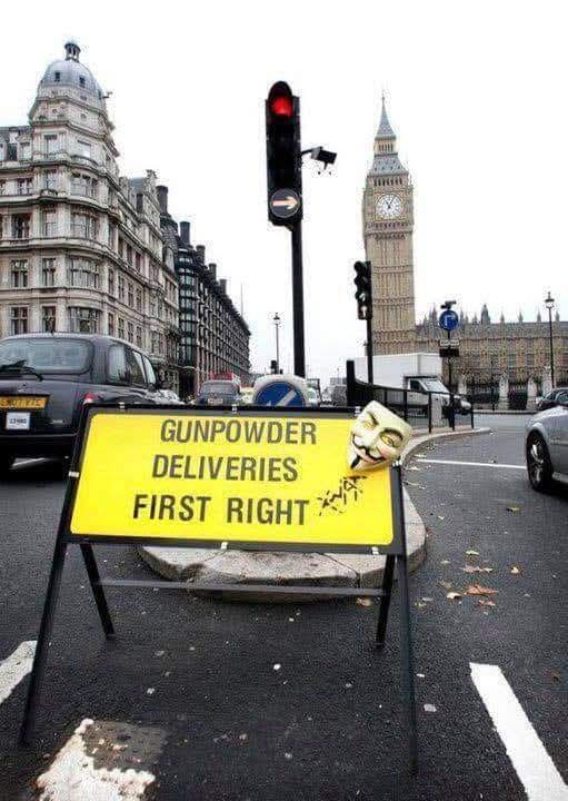 “People shouldn't be afraid of their government. Governments should be afraid of their people.”
Happy Bonfire Night Everyone 🥳