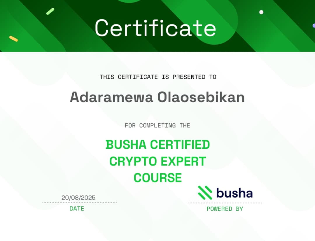 olazz_don's tweet image. Most apps charge for courses until Busha! 🚀

No fees, I nvest in 100x+ coins, learn trading, and level up as an expert. Just sign up, explore, and dive in. 

Get started now: accounts.busha.ng/signup?code=Ri…

Take the free course and dive in (busha.community/c/busha-academy)