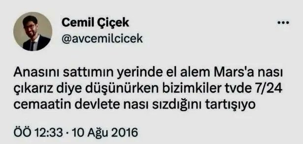 Kemalistleri davar güder gibi güden Cemil'in bazı paylaşımları