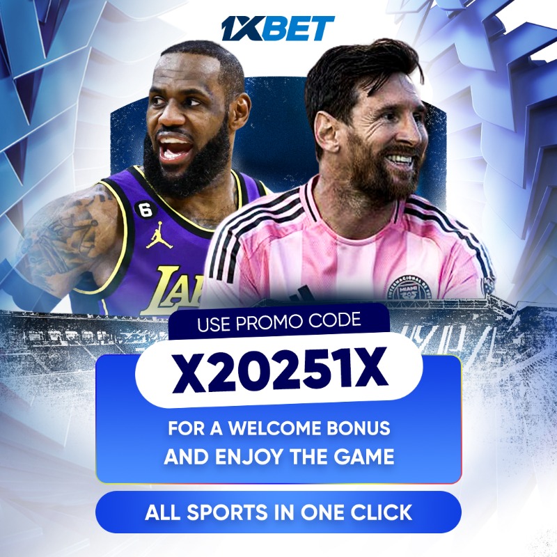 Enjoy the game with 1xBet!   

Join <a href="/1xBet_Eng/">1хBet</a> &amp; enjoy the action