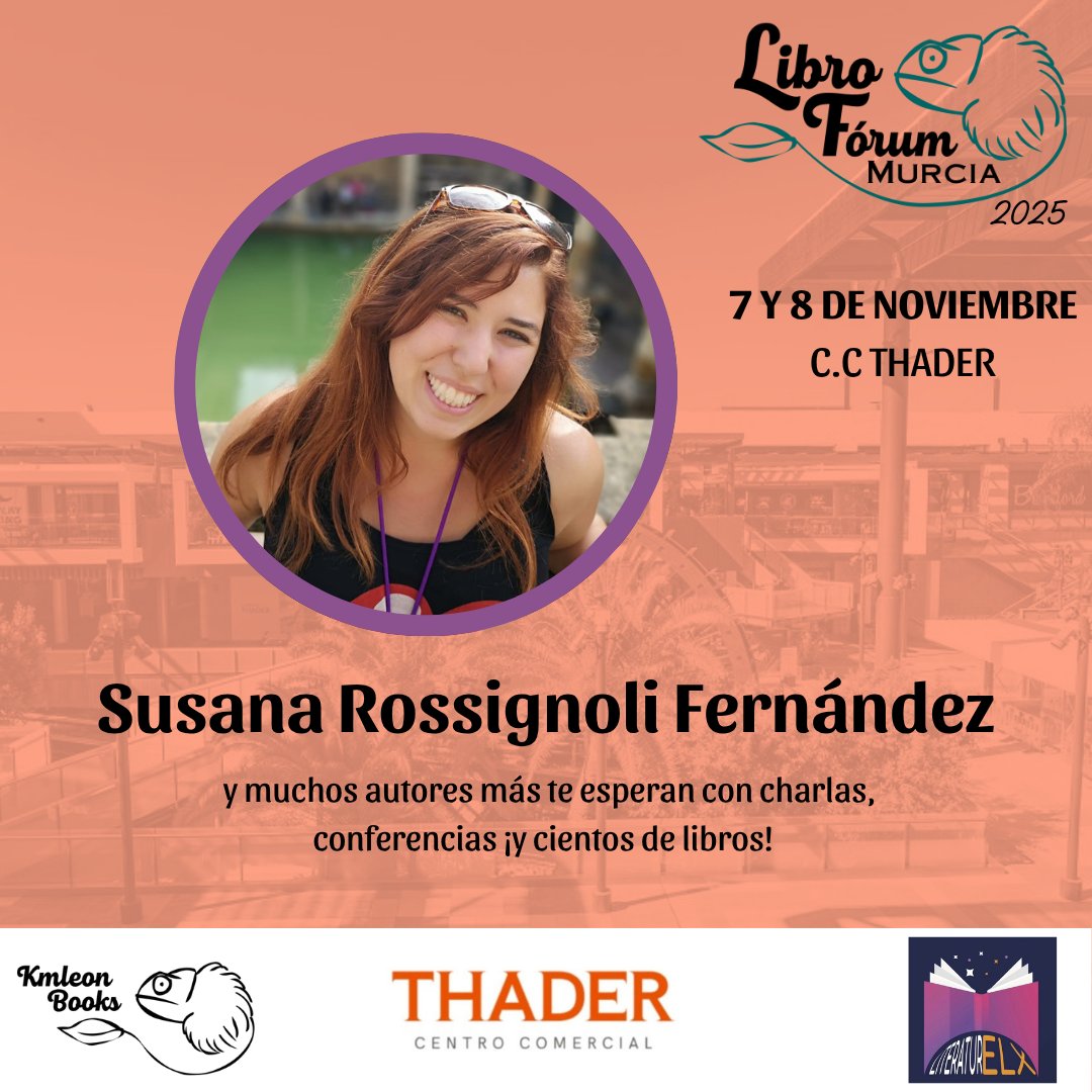 GeneracionFreak's tweet image. Este fin de semana participo en #LibroForum de Murcia en el @CCTHADER, gracias a @KmleonBooks y acompañados de la genial gente de #LaCámaraDeLosLibros.
Podréis asistir a charlas, conocer a autores geniales y descubrir obras estupendas.
Si tenéis tiempo entre tanta maravilla..
+