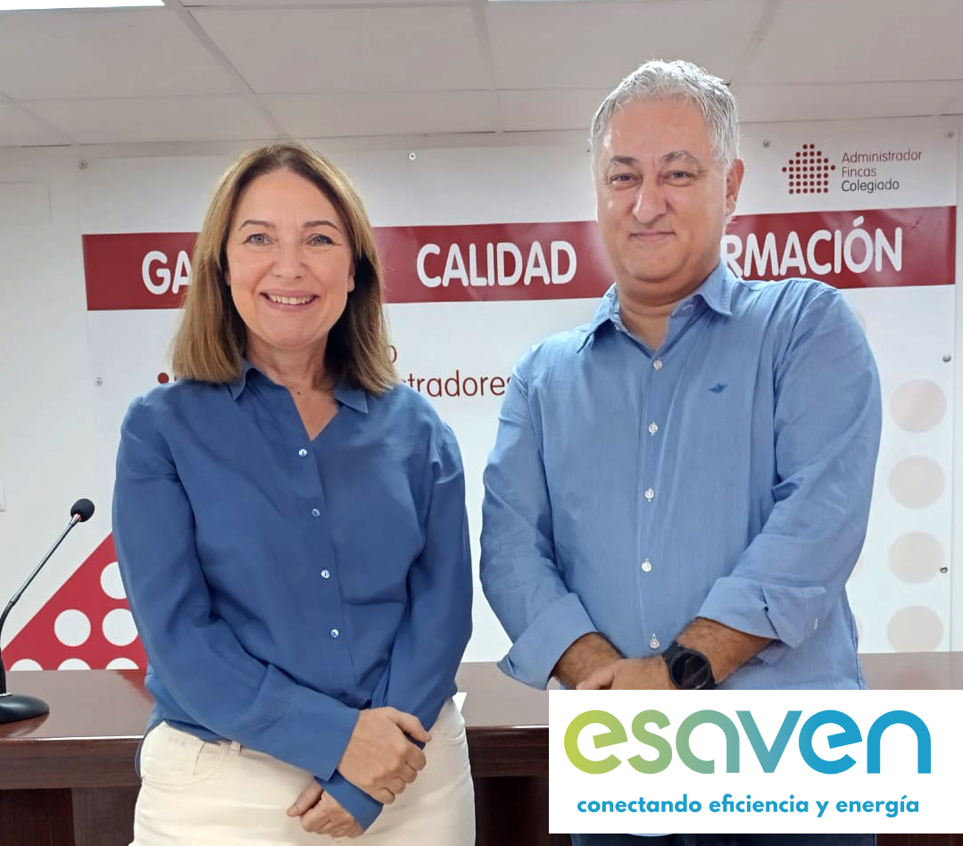 Recientemente hemos firmado un Acuerdo de Colaboración con la empresa ESAVEN. Esta empresa nació en 2010 con una misión clara: impulsar la eficiencia energética y la sostenibilidad en comunidades de propietarios.
Para más info: esaven.es