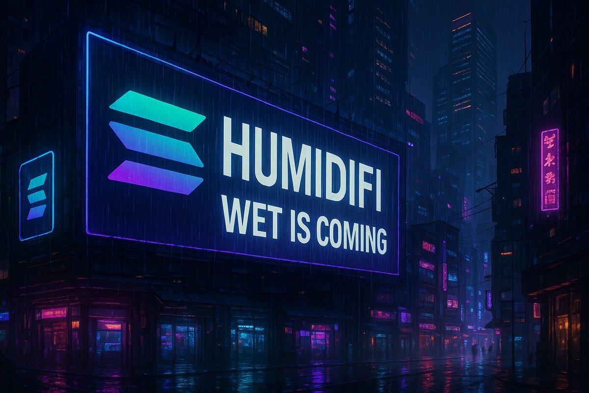 The wet season is coming. 🌧️
Dark AMM is not a meme.
$WET is inevitable.

<a href="/humidifi/"></a> 🐸