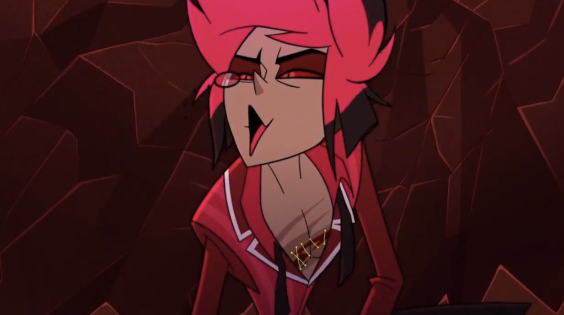 TLSynx's tweet photo. Alastor, my dear, I’m never letting you forget these damn faces, I know you love him~ 

#RadioStatic https://t.co/vO5C4lcH6v