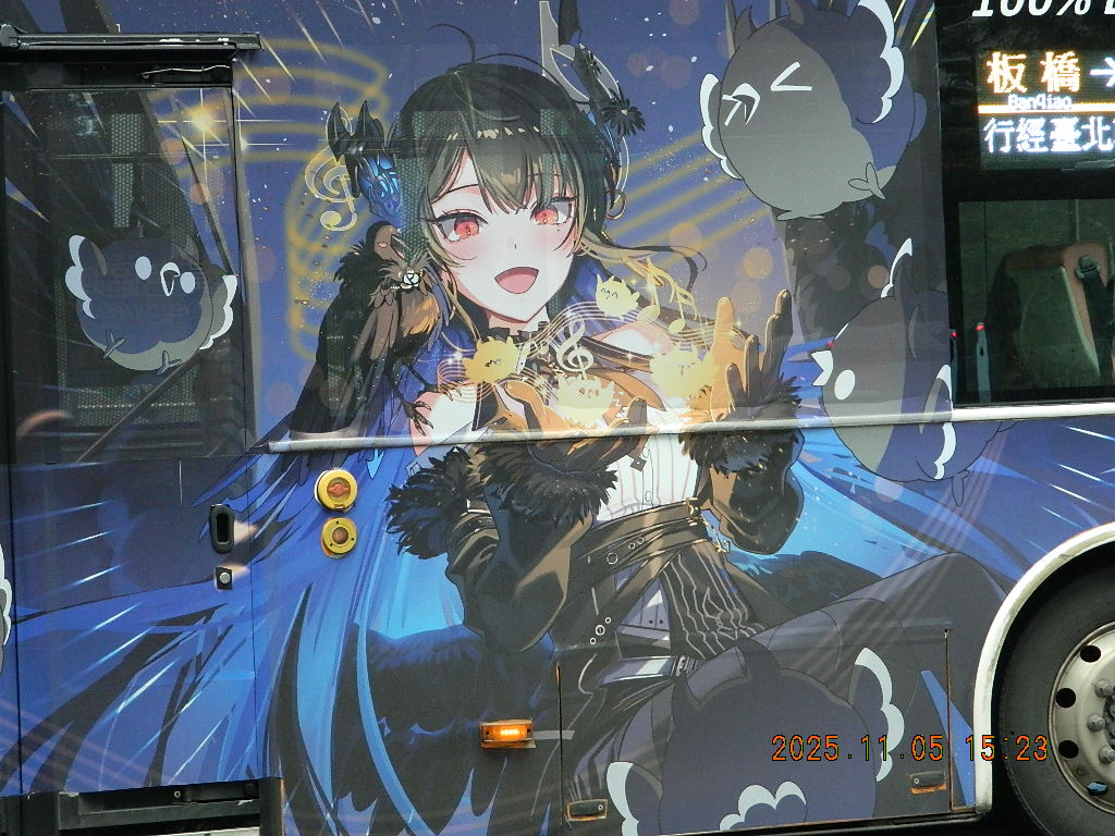 VTuber Nerissa Ravencroft 生日紀念廣告車
台北客運 EAL-1162
新北市板橋公車站
#holocheer
#rissaBDbus25
#RavenCrafts