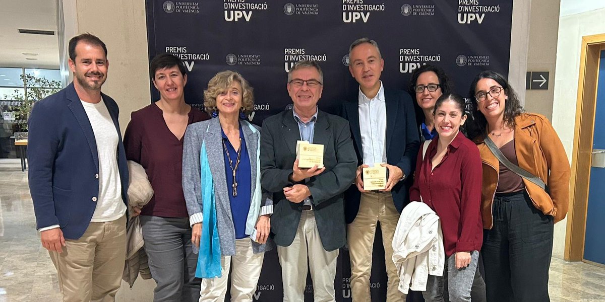 El IMM brilla en la Gala de #PremiosInvestigaciónUPV 2025.
🏅 Juan Carlos Cortés, Premio al Impacto Excelente.
🏅 Juan Ramón Torregrosa (<a href="/jrtorre10/">Juan Ramón Torregrosa</a>), Premio a la Trayectoria Excelente.
Orgullo y excelencia científica <a href="/UPV/">Universitat Politècnica de València</a>
➡️ + info: tinyurl.com/4bb5882r